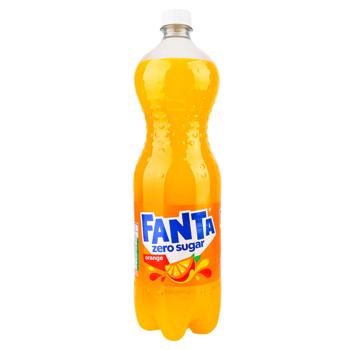 Напиток газированный Fanta Orange Zero Sugar 1,25л - купить, цены на - фото 1