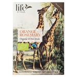 Чай чорний "Апельсин-розмарин" органічний 20х1,8г Life by Follis