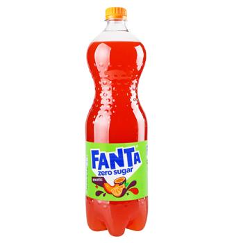 Напиток газированный Fanta Exotic Zero 1,25л - купить, цены на Идеал - фото 1