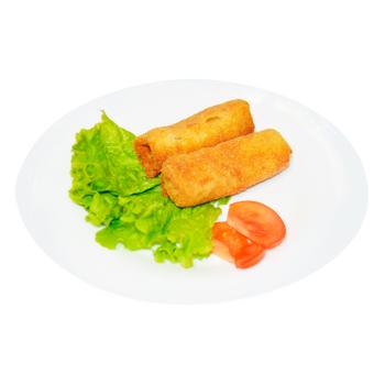 Блинчики с мясом и грибами