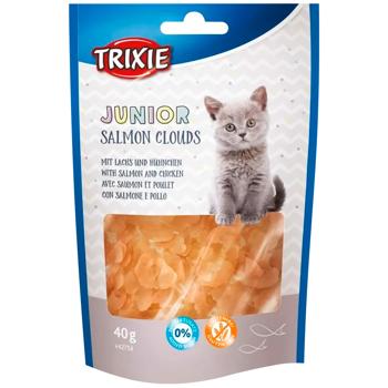 Trixie Junior Clouds ласощі для кошенят 40 г - лосось - купити, ціни на MasterZoo - фото 1
