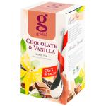 Чай черный G'tea! Шоколада и ванили 1,5г*20шт