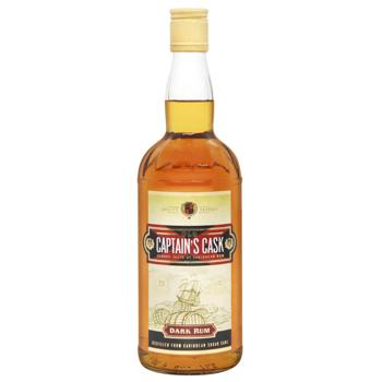 Old Capitain's Cask Dark Rum 37.5% 0.7l - buy, prices for NOVUS - photo 1