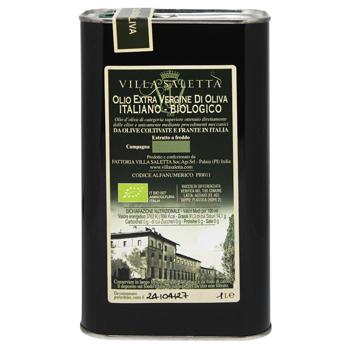 Олія оливкова Saletta Extra Vergine 1л з/б (Італія)И402 - купити, ціни на КОСМОС - фото 1