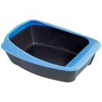 Туалет для котів MPS Virgo Dark 52х39х20см синій