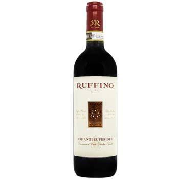 Вино Ruffino Chianti Superiore красное сухое 13% 0,75л - купить, цены на AlcoHub - фото 1