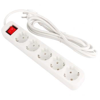 Фільтр живлення ColorWay White 5 розеток 3м - купити, ціни на Auchan - фото 1