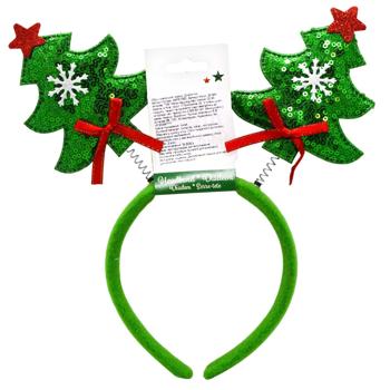 Ободок новогодний 20х23х1см - купить, цены на - фото 3