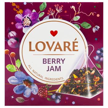 Чай плодово-ягодный и цветочный Lovare Berry Jam 2г*15шт - купить, цены на Идеал - фото 3