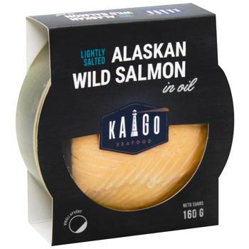 Kaigo Wild Alaskan Salmon Lightly Salted Fillet 160g - buy, prices for WINETIME - photo 2