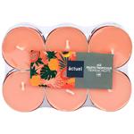 Свічка чайна Actuel тропічні фрукти 12шт