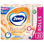 Туалетная бумага Zewa Deluxe Cashmere Peach 3-слойная 32шт
