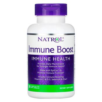 Вітаміни для імунітету Natrol Immune Boost з EpiCor 30 капсул - купити, ціни на Біотус - фото 1