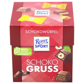 Конфеты Ritter Sport Schokowürfel Vielfalt ассорти 176г - купить, цены на NOVUS - фото 2