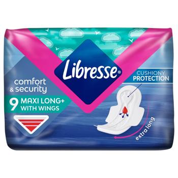 Libresse Maxi Long Sanitary pads 9pcs