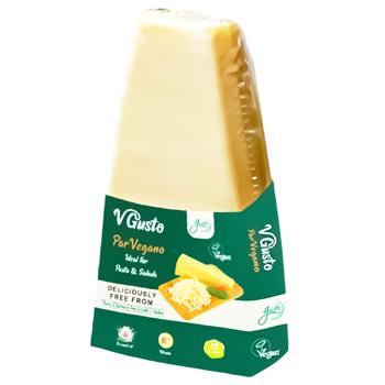 Продукт растительного происхождения VGusto сыр веганский со вкусом Пармезан 25% 150г - купить, цены на Auchan - фото 1