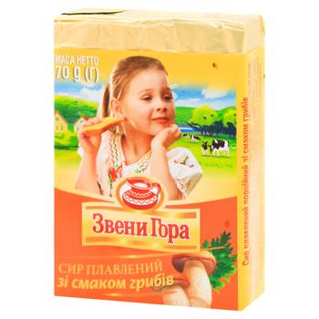 Zveni Hora Processed Cheese with Mushrooms 70g - buy, prices for MegaMarket - photo 2
