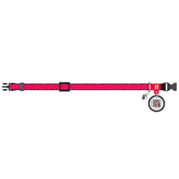 Ошейник для кошек Waudog Nylon нейлоновый с QR паспортом 20-30см/10мм с рисунком арбуз - купить, цены на MasterZoo - фото 3