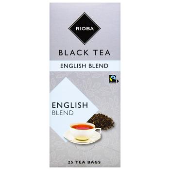 Чай чорний Rioba English Blend 1,5г*25шт - купити, ціни на METRO - фото 3