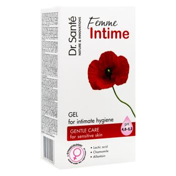 Гель для інтимної гігієни Dr Sante Femme Intime для чутливої шкіри 230мл - купити, ціни на ЕКО Маркет - фото 3