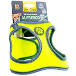 Шлея для собак GimDog Alfresco неопрен L 47-50см желтый