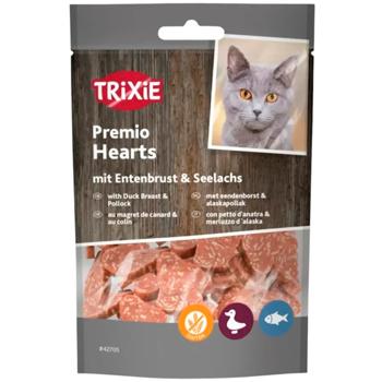 Лакомство для кошек Trixie Premio Hearts с курицей и минтаем 50г - купить, цены на NOVUS - фото 1