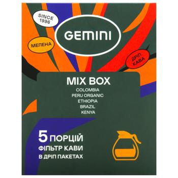 Gemini Mix Box Drip Coffee 12g*5pcs - buy, prices for ULTRAMARKET - photo 2