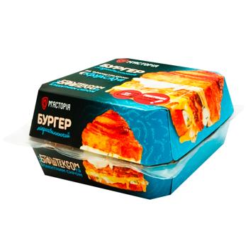 Бургер Мястория на круасане с бифштексом и голубым сыром 230г - купить, цены на ULTRAMARKET - фото 1