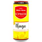 Комбуча Mikki Brew Mangoo 0,33л