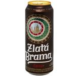 Пиво Zlata Brama Cerne 4.5% 0.5 з/б