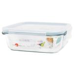 Емкость для хранения стеклянная с пластиковой крышкой