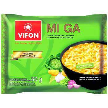 Суп Vifon Mi Ga Китайский 80г - купить, цены на Auchan - фото 1