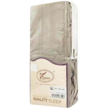 Koloco Striped Satin Sheet with Elastic Band 160x200+25/25cm in Assortment - buy, prices for Supermarket "Kharkiv" - photo 3