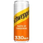 Schweppes Tangerine Sparkling Drink 0.33l