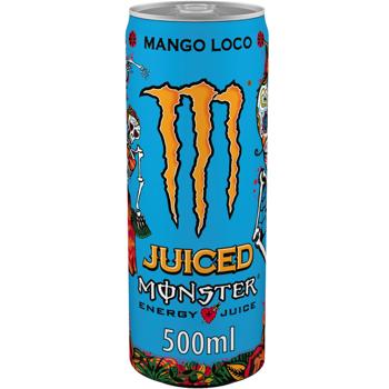 Monster Energy Juiced Mango Loco Energy Drink 0.5l - buy, prices for MasterZoo - photo 1