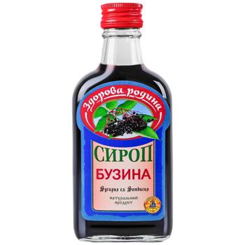 Сироп Здорова родина Бузина 200 мл - купить, цены на Эпицентр FOOD - фото 1