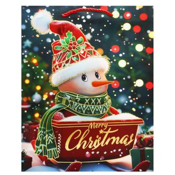 Пакет подарочный Greenwich 32х26х10см - купить, цены на NOVUS - фото 3