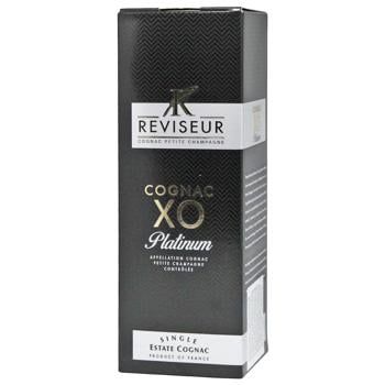 Reviseur Platinum Cognac XO 40% 0.7l - buy, prices for COSMOS - photo 2