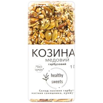Козинак Healthy Sweets гарбузовий 100г - купити, ціни на Епіцентр FOOD - фото 1