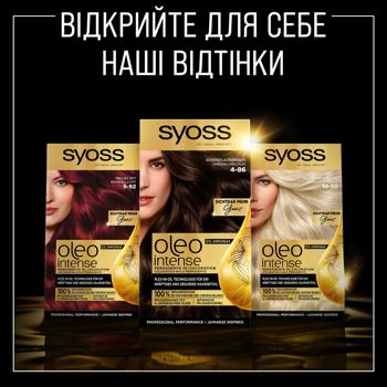 Syoss Oleo Intense Hair Dye 4-86 Chocolate - buy, prices for - photo 13
