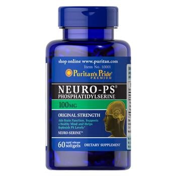 Puritan's Pride Neuro-PS Phosphatidylserine 100mg 60 softgels - buy, prices for Biotus - photo 1