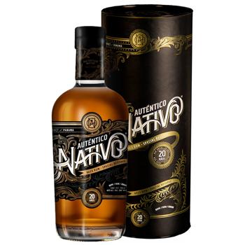 Ром Autentico Nativo 20 лет 40% 0,7л - купить, цены на КОСМОС - фото 1