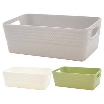 Zed Storage Basket with Handles Braid Series 19.8х11х7cm - buy, prices for EKO Market - photo 1