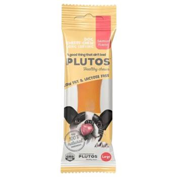Plutos Cheese Bone with Salmon Dog Snack 14cm - buy, prices for MasterZoo - photo 1