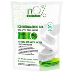 Гель для миття посуду nO% green home з яблучним оцтом 500мл