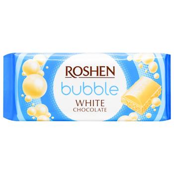 Roshen Bubble White Chocolate 80g - buy, prices for COSMOS - photo 2