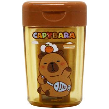 Точилка Капібара з контейнером в асортименті - купити, ціни на За Раз - фото 3