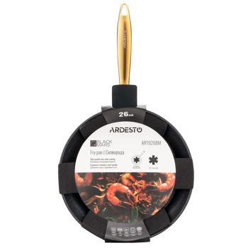 Ardesto Black Mars Sparkle Black Frying Pan 26cm - buy, prices for Za Raz - photo 6