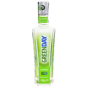 Green Day Classic Vodka 40% 0.5l - buy, prices for COSMOS - photo 1