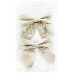 Set of Champagne Bows 2pcs 15*15cm
